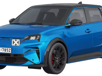 Alpine A290 GTS 3D model