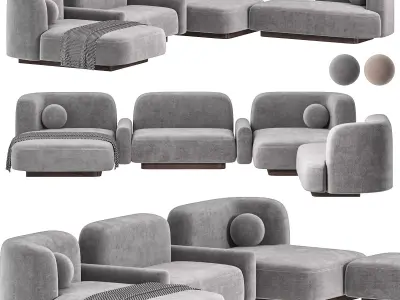 POP SOFA DELCOURT COLLECTION 3D model