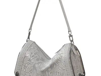 Louis Vuitton Horseshoe Speedy 30 Bag Low-poly 3D model