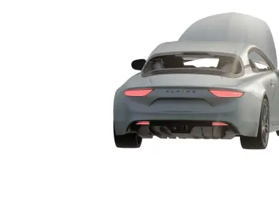 Alpine A110 3D model
