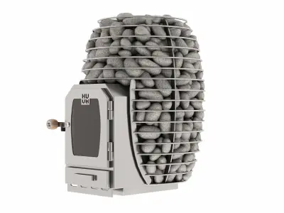 HUUM HIVE Wood bath stove 3D model