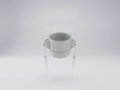 Camlock Friend Project 3D model Low-poly 3D model