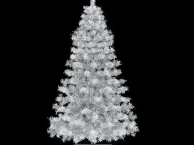 Christmas White Tree 3D model
