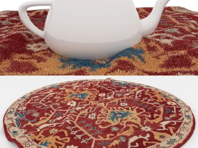 Rugs No 52 Low-poly 3D model