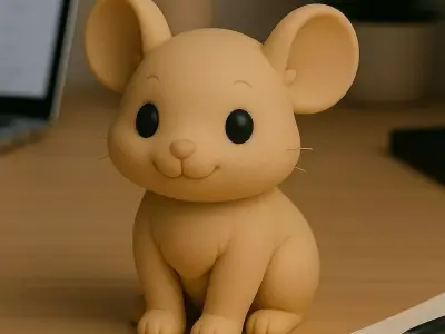 Mouse - Kawaii Animals Collection 3D print model