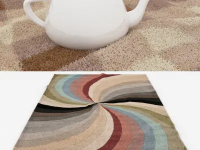 Rugs No 635 Low-poly 3D model