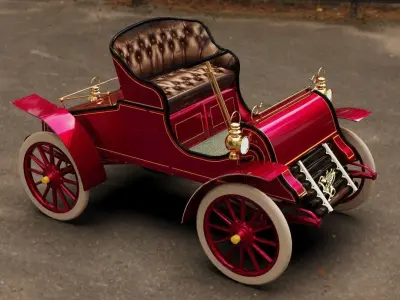 Cadillac Runabout y Tonneau 3D model