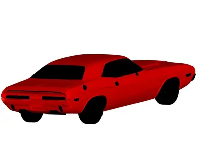 Dodge Challenger 1970 3D model
