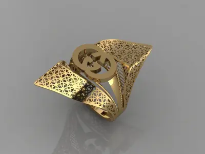torturial ring 3D print model buy