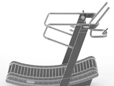 TechnoGym SKILLMILL Treadmill  3D model