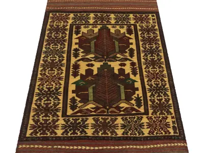 Rug Set 1948 3D model