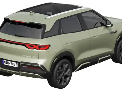 BYD ATTO 2 2025 3D model