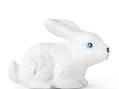 Rabbit - garden decoration 3D model