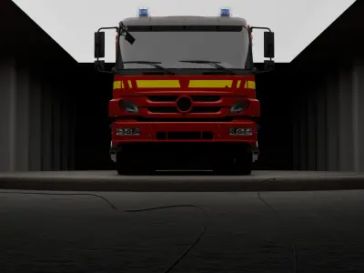 Fire Truck 3D model