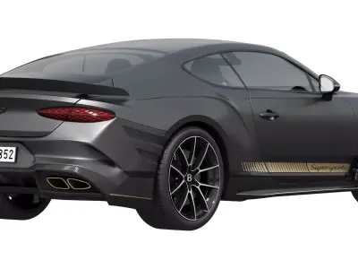 Bentley Continental GT Supersports 2027 3D model