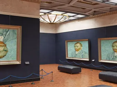 Louvre Museum - Corridor 3D model