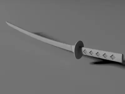 Coctailstick Katana Free 3D print model