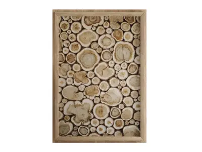 Art panel juniper 3D model