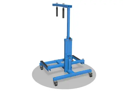 Car door puller  3D model