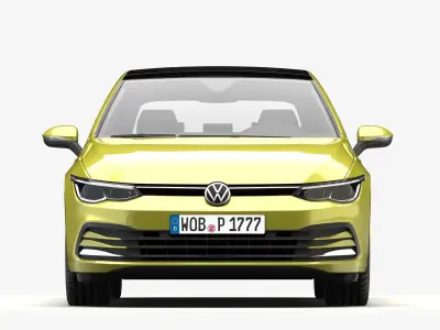Volkswagen Golf 2020 3D model