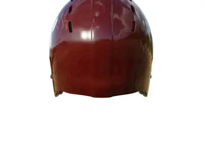 American Football Helmet 05 Low-poly 3D model