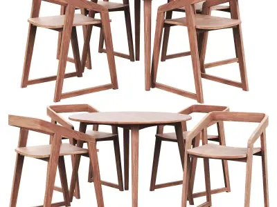 Experience ARM CHAIR 3d model Low-poly 3D model