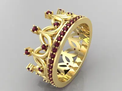 Ring M64 The luxury for women and men  ring wedding 3D print model