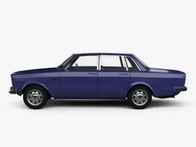 Volvo 144 sedan 1967 3D model