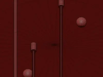 Restoration Hardware Whitney Chandelier 3D model
