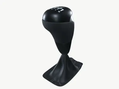 6 Gear shift 3D model