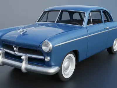 WILLYS AERO 1952 3D print model