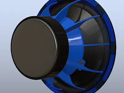 PowerAcoustik MOFO-124X - High Poly Free 3D model