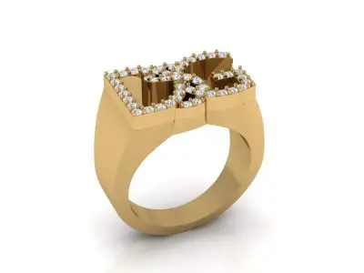 DSG ring size 6 3D print model