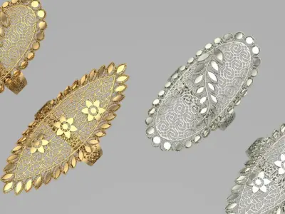 Mega fusion rings 2nd edition 3D print model