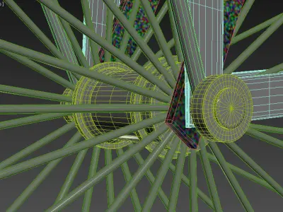 Bicycle vintage - vintage 3D model