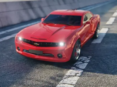 chevrolet camaro 2012 3D model