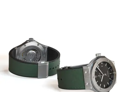  Hublot Classic Fusion watch             3D model