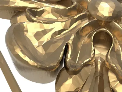  decorative pattern ready for 3D printing 3D model 85