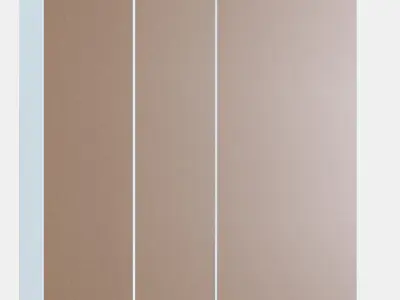 PAX 3 wardrobe frames 2 Low-poly 3D model