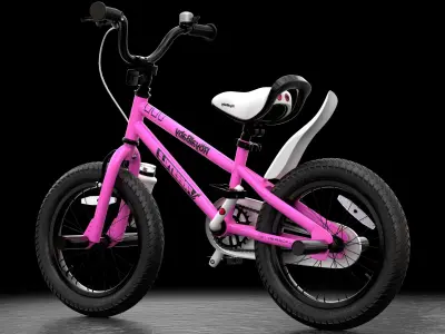 Royal Baby Kids BMX Bike 3D model