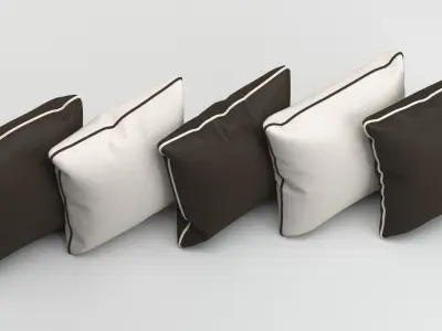 Pillows 02 3D model