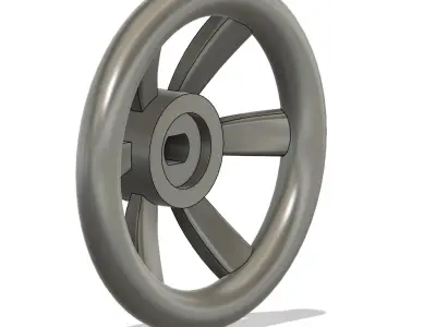 valve circuit 3D model