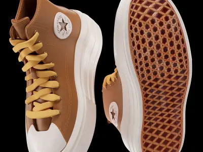 SNEAKERS CONVERSE CTAS LUGGED WINTER HI 3D model