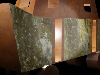 Funny toy car  Free low-poly 3D model