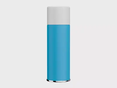 spray paint can 3D model