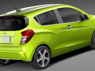 Chevrolet Spark CG 2016 3D model
