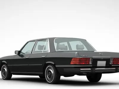 Mercedes Benz 350 SE V2 3D model