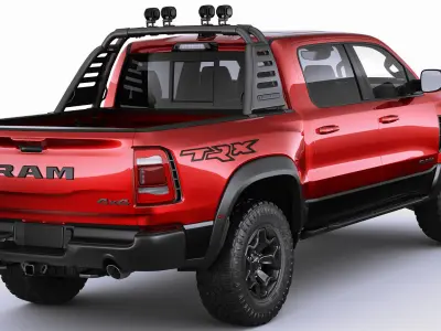 Ram 1500 TRX 2021 3D model