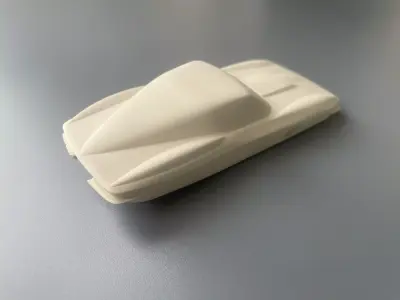 The silhouette of the car CHEVROLET CORVETTE STINGRAY 427 3D print model