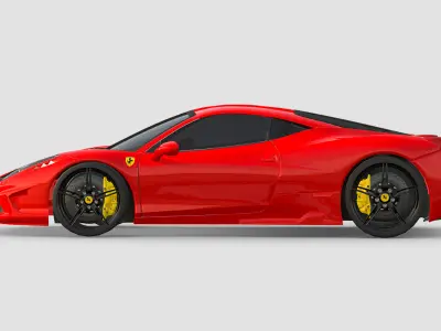 Ferrari 458 Speciale 3D model